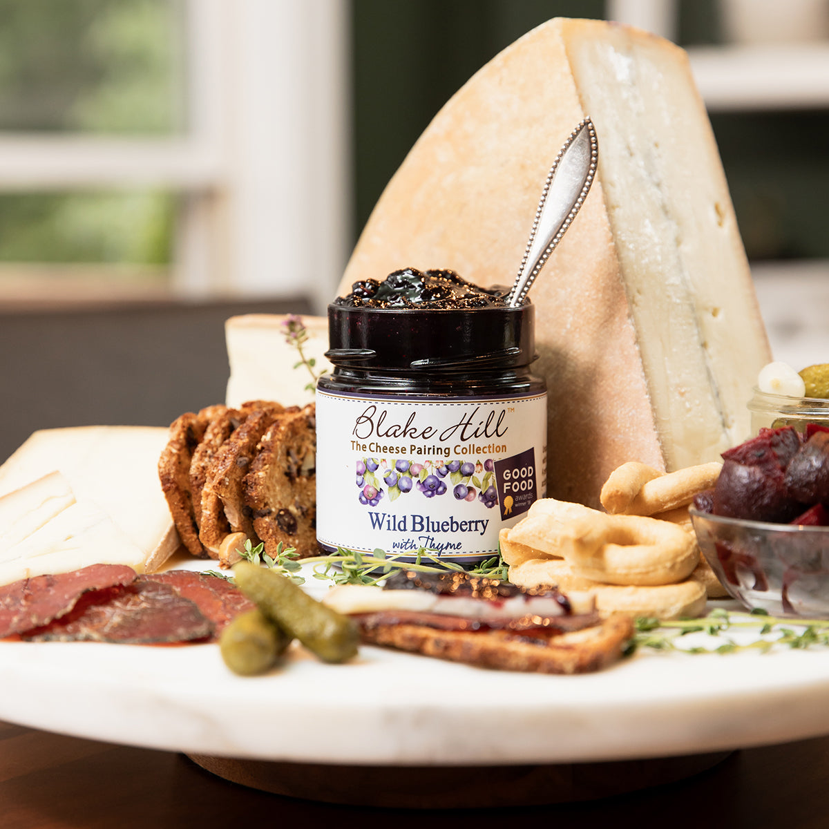 Wild Blueberry with Thyme & Ashbrook Cheese Board